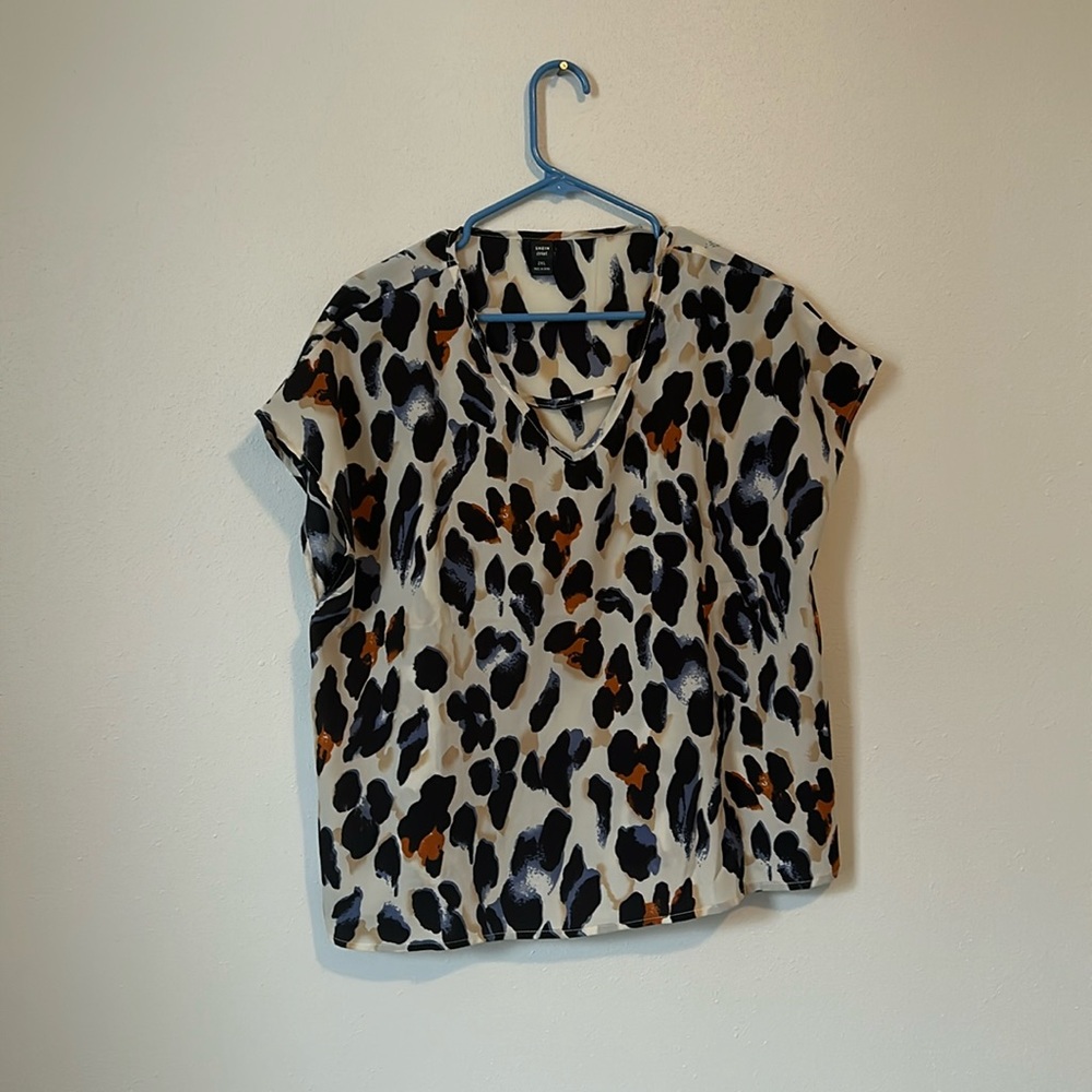 Leopard Blouse